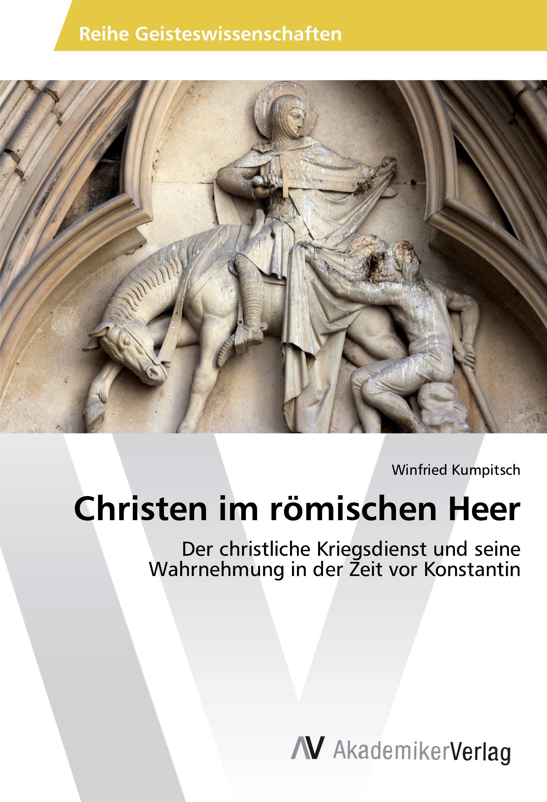 Vorderes Coverbild Christen im römischen Heer