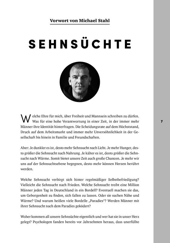 Beispielinhalt (Bild) Frei. Mann. Sein.
