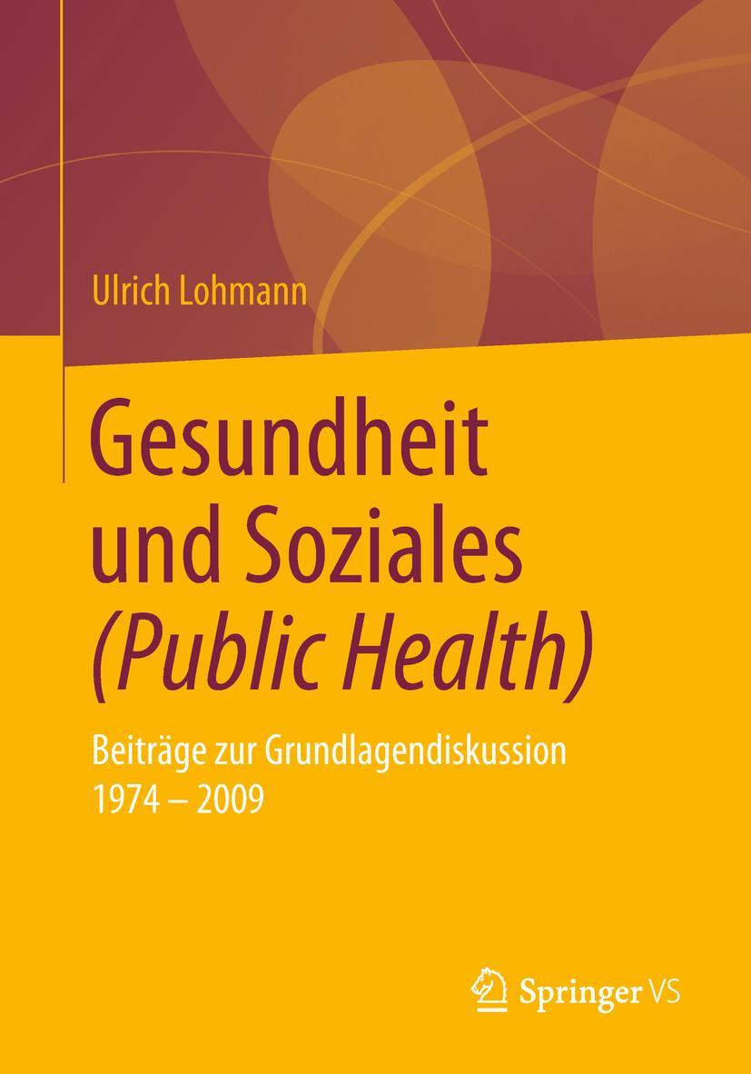 Vorderes Coverbild Gesundheit und Soziales (Public Health)