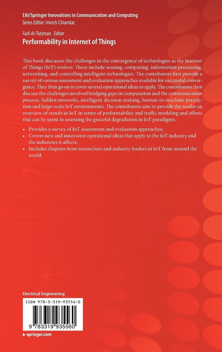 Rückseitencover Performability in Internet of Things