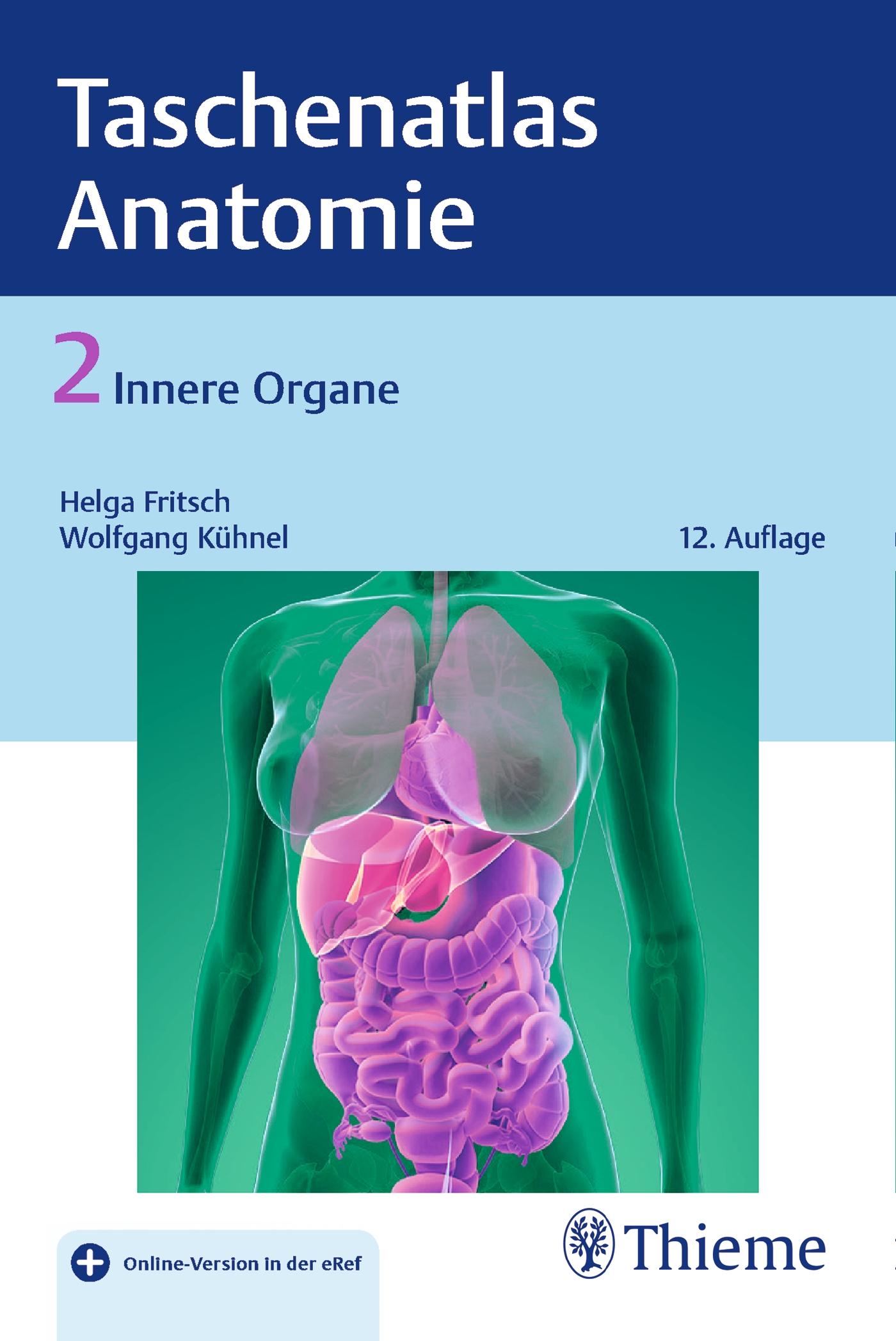 Vorderes Coverbild Taschenatlas der Anatomie 02: Innere Organe
