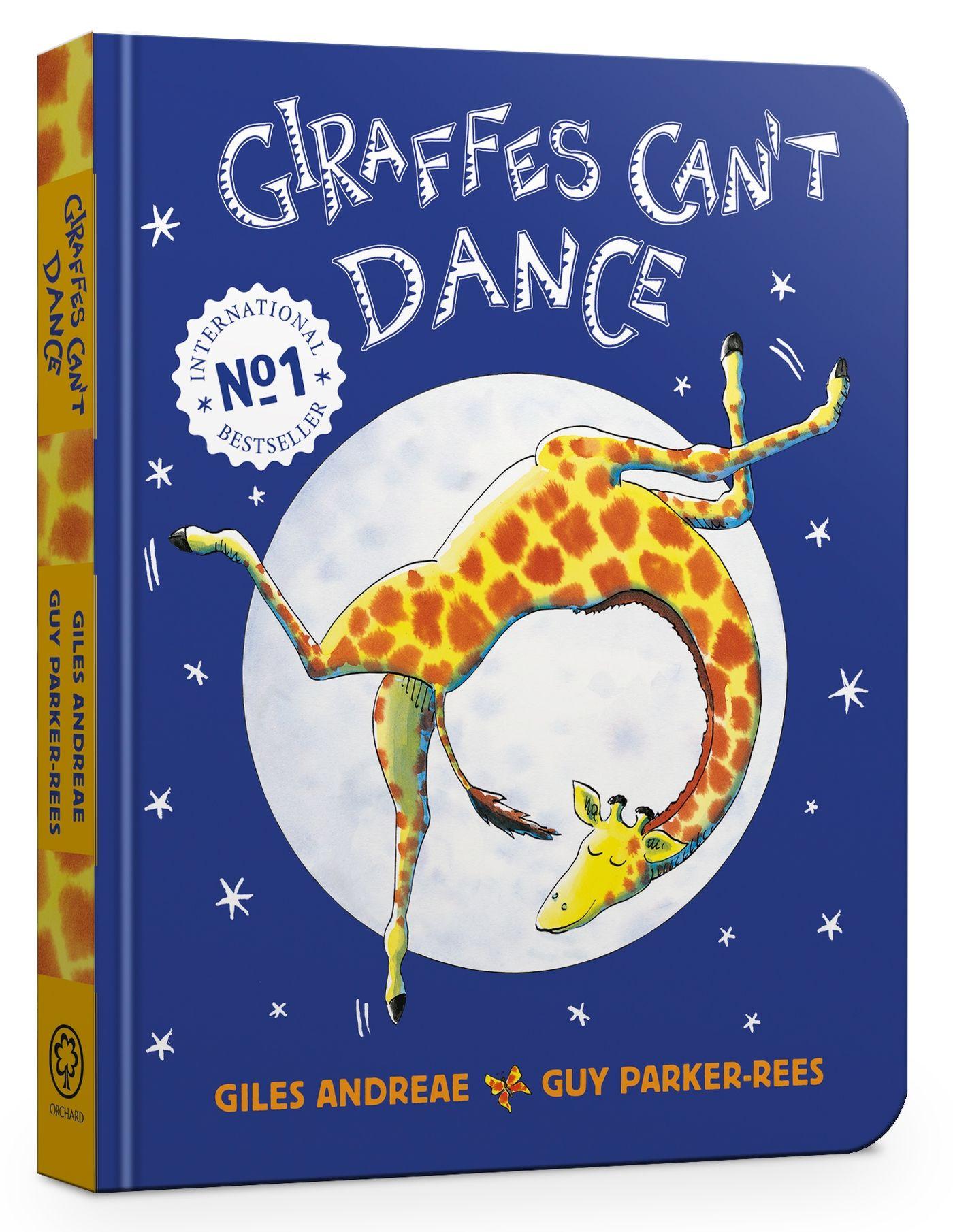Vorderes Coverbild Giraffes Can't Dance Cased Board Book