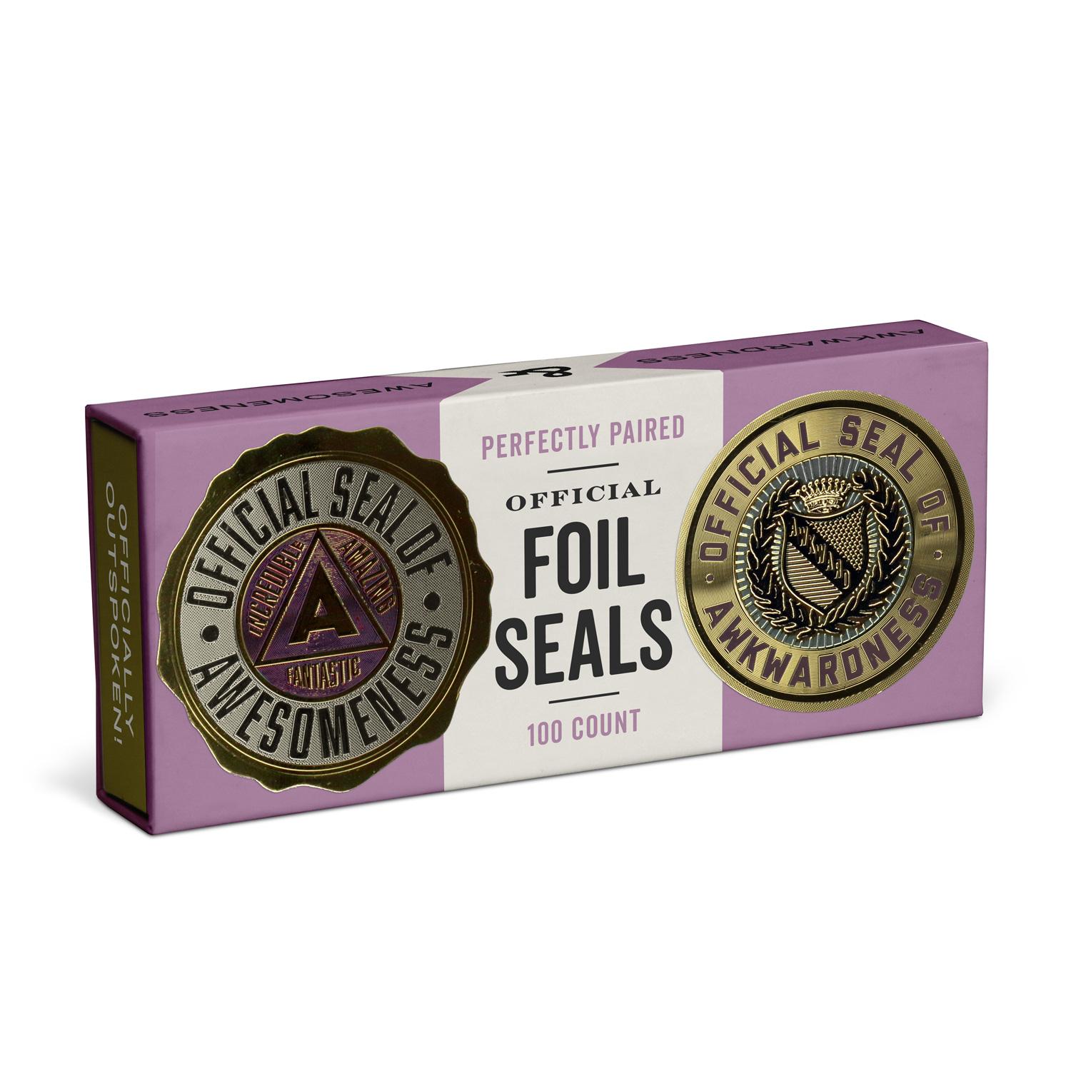 Vorderes Coverbild Knock Knock Awesomeoness/Awkwardness Sticker Seals