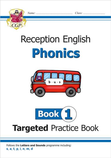 Vorderes Coverbild Reception English Phonics Targeted Practice Book - Book 1