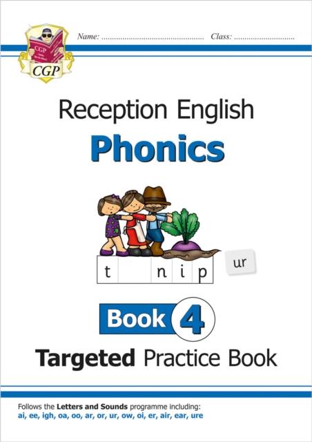 Vorderes Coverbild Reception English Phonics Targeted Practice Book - Book 4