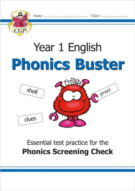Vorderes Coverbild KS1 English Phonics Buster - for the Phonics Screening Check in Year 1