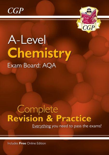 Vorderes Coverbild A-Level Chemistry: AQA Year 1 & 2 Complete Revision & Practice with Online Edition