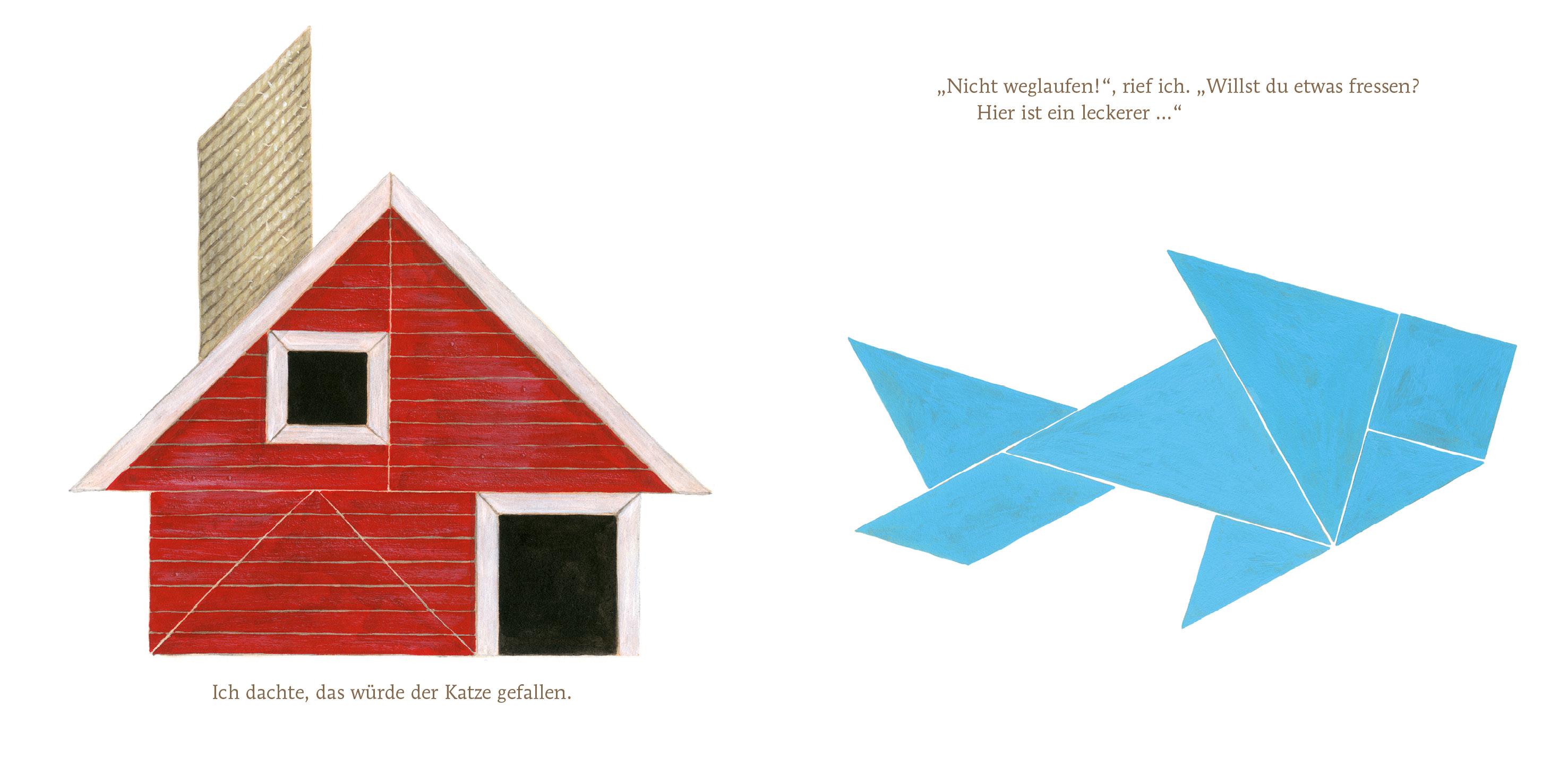 Beispielinhalt (Bild) Tangram Katze