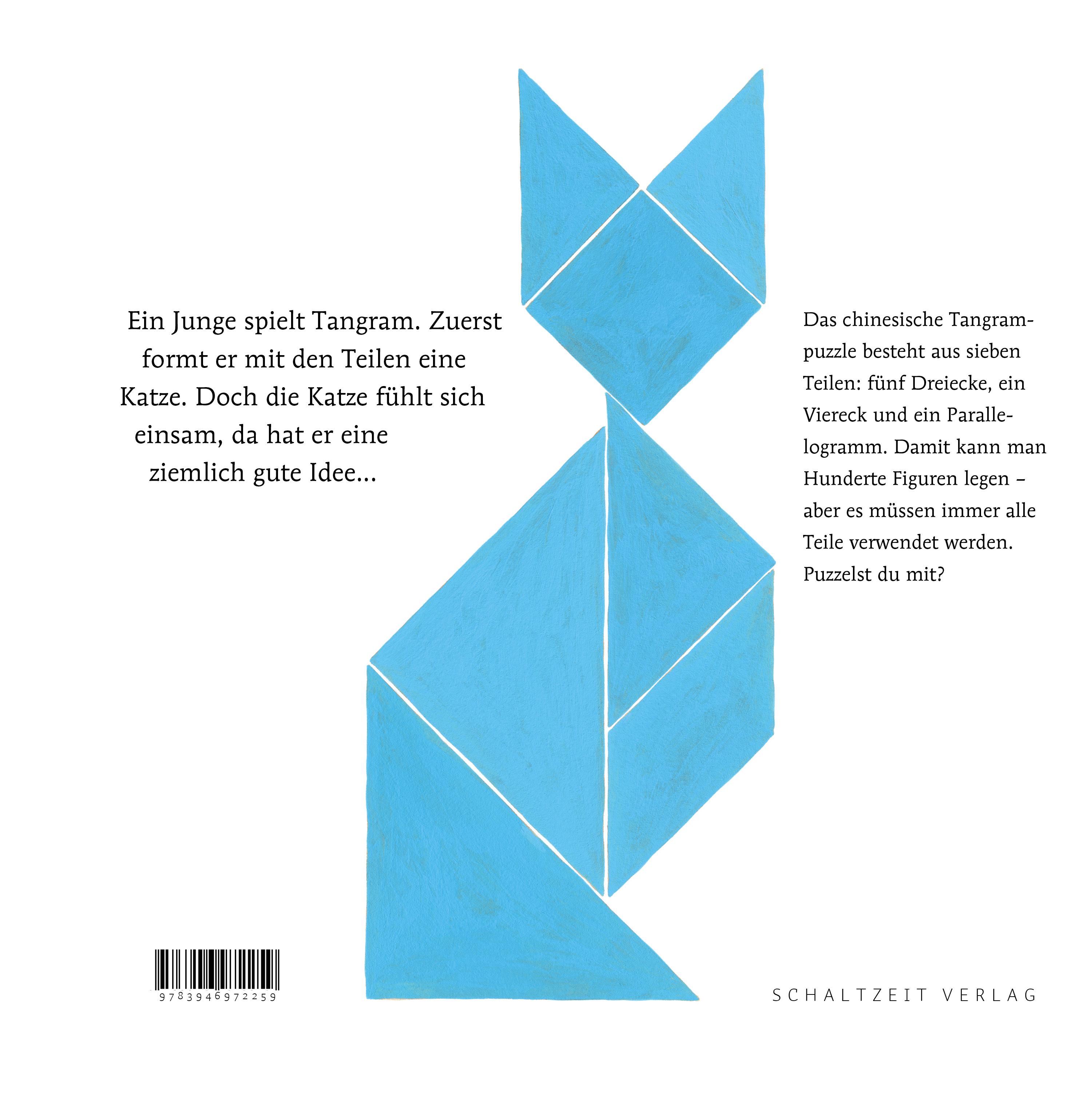 Rückseitencover Tangram Katze
