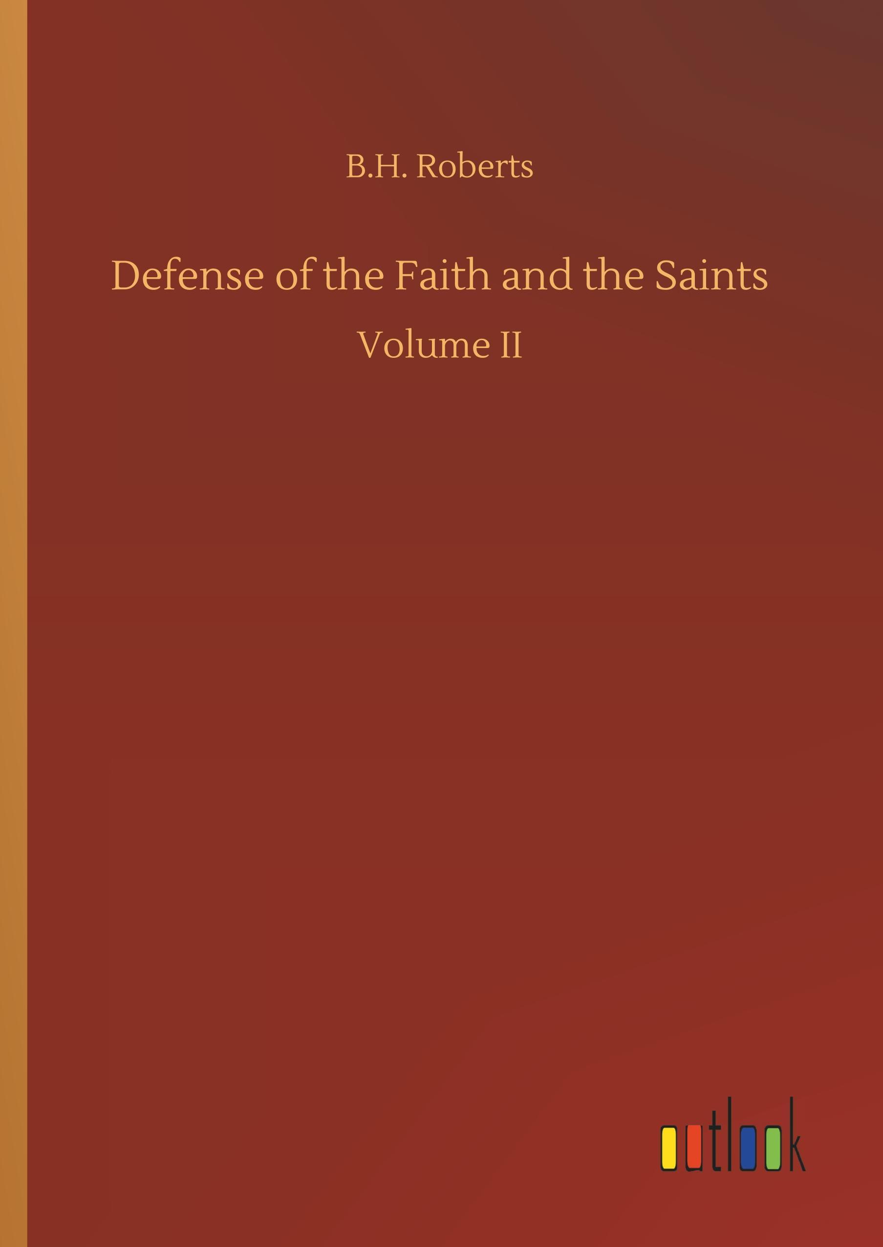 Vorderes Coverbild Defense of the Faith and the Saints