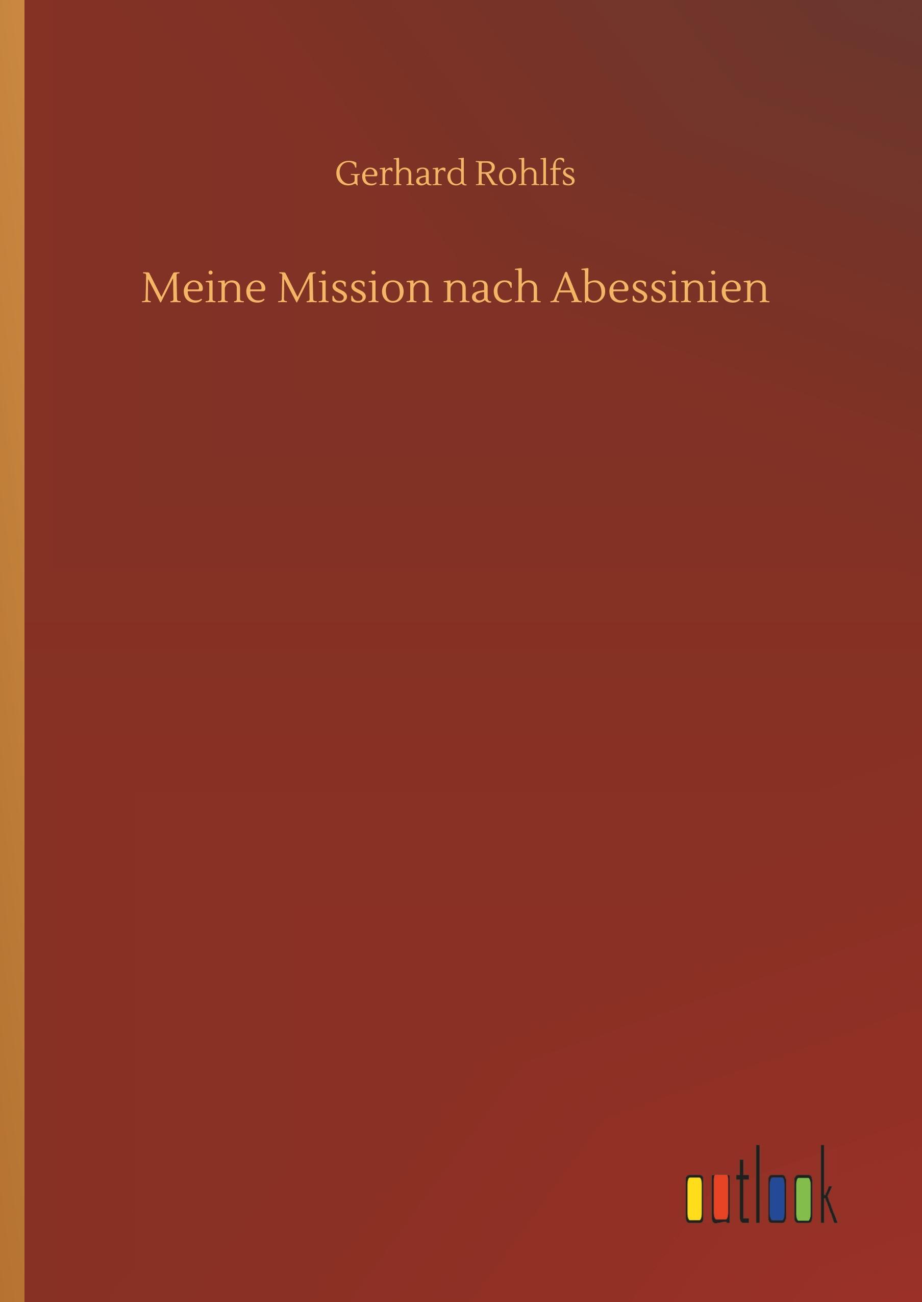 Vorderes Coverbild Meine Mission nach Abessinien