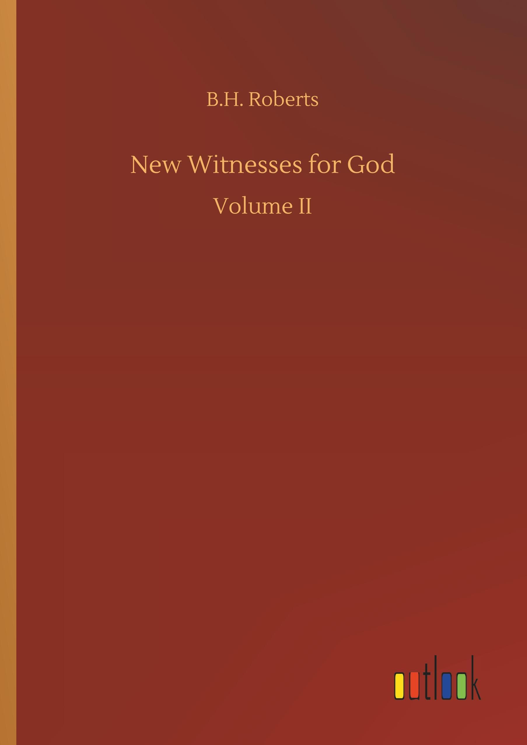 Vorderes Coverbild New Witnesses for God