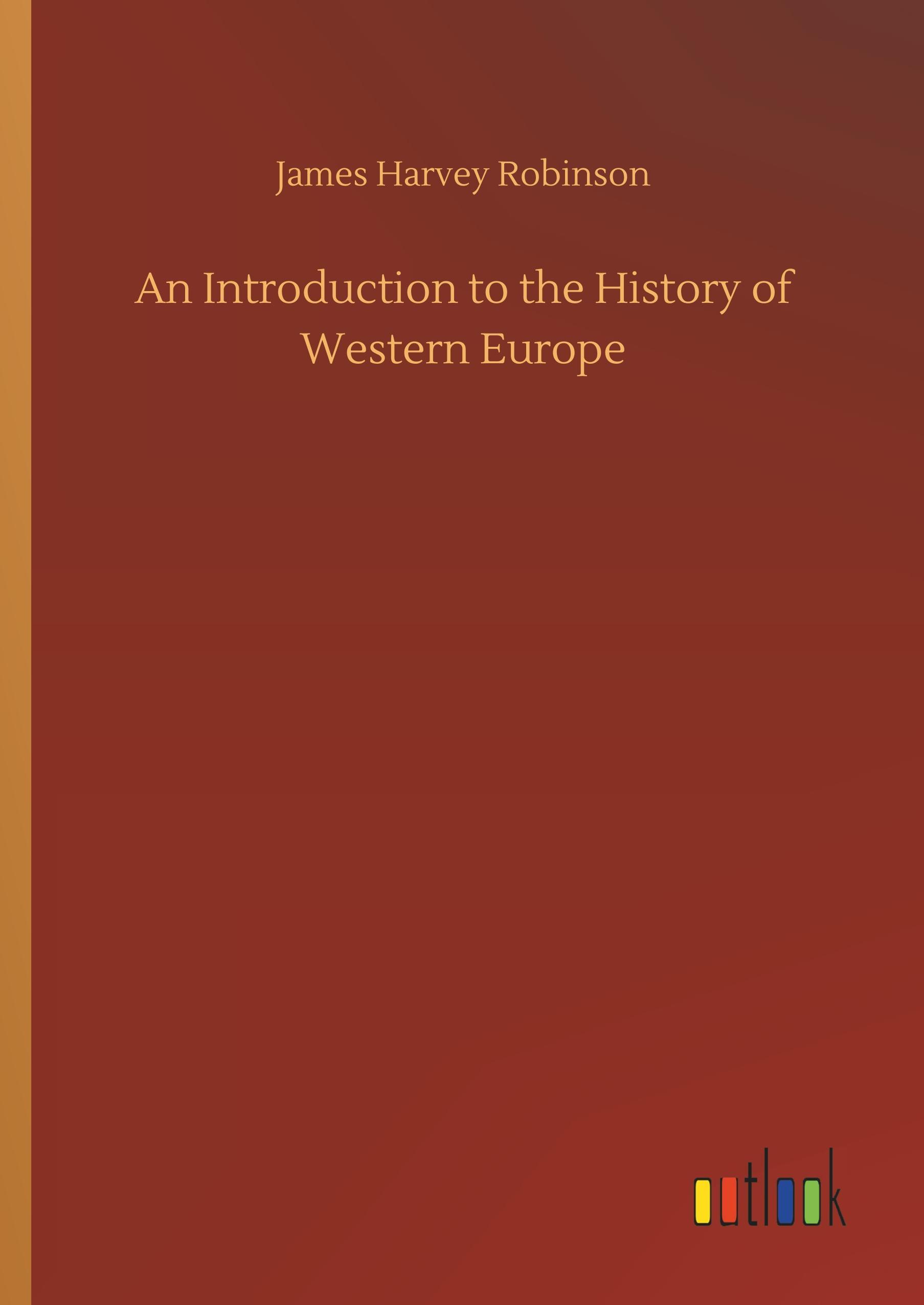 Vorderes Coverbild An Introduction to the History of Western Europe