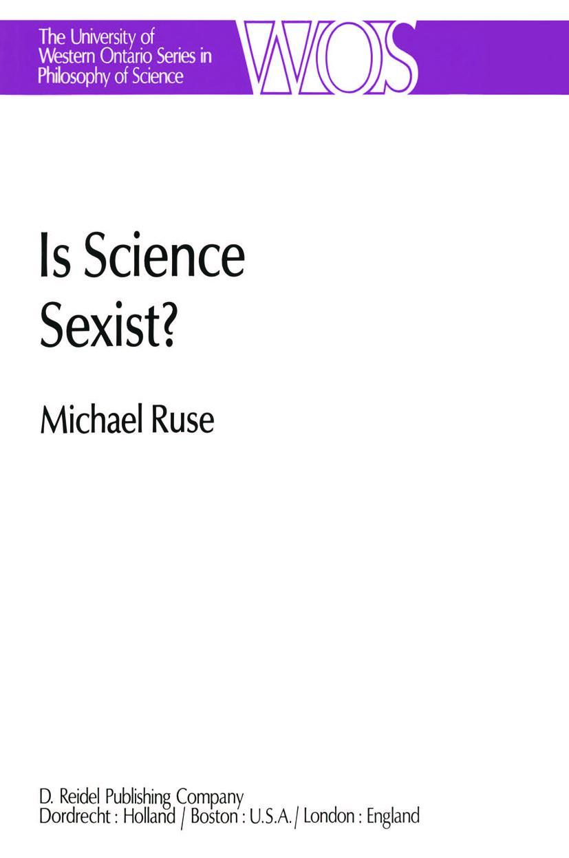 Vorderes Coverbild Is Science Sexist?