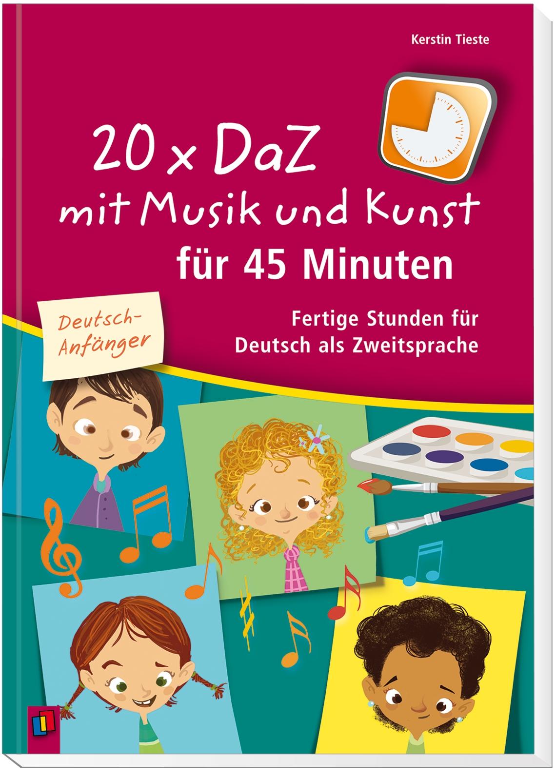 Beispielinhalt (Bild) 20 x DaZ mit Musik und Kunst für 45 Minuten - für Deutsch-Anfänger