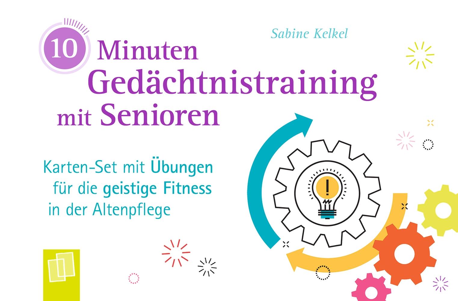 Vorderes Coverbild 10-Minuten-Gedächtnistraining mit Senioren