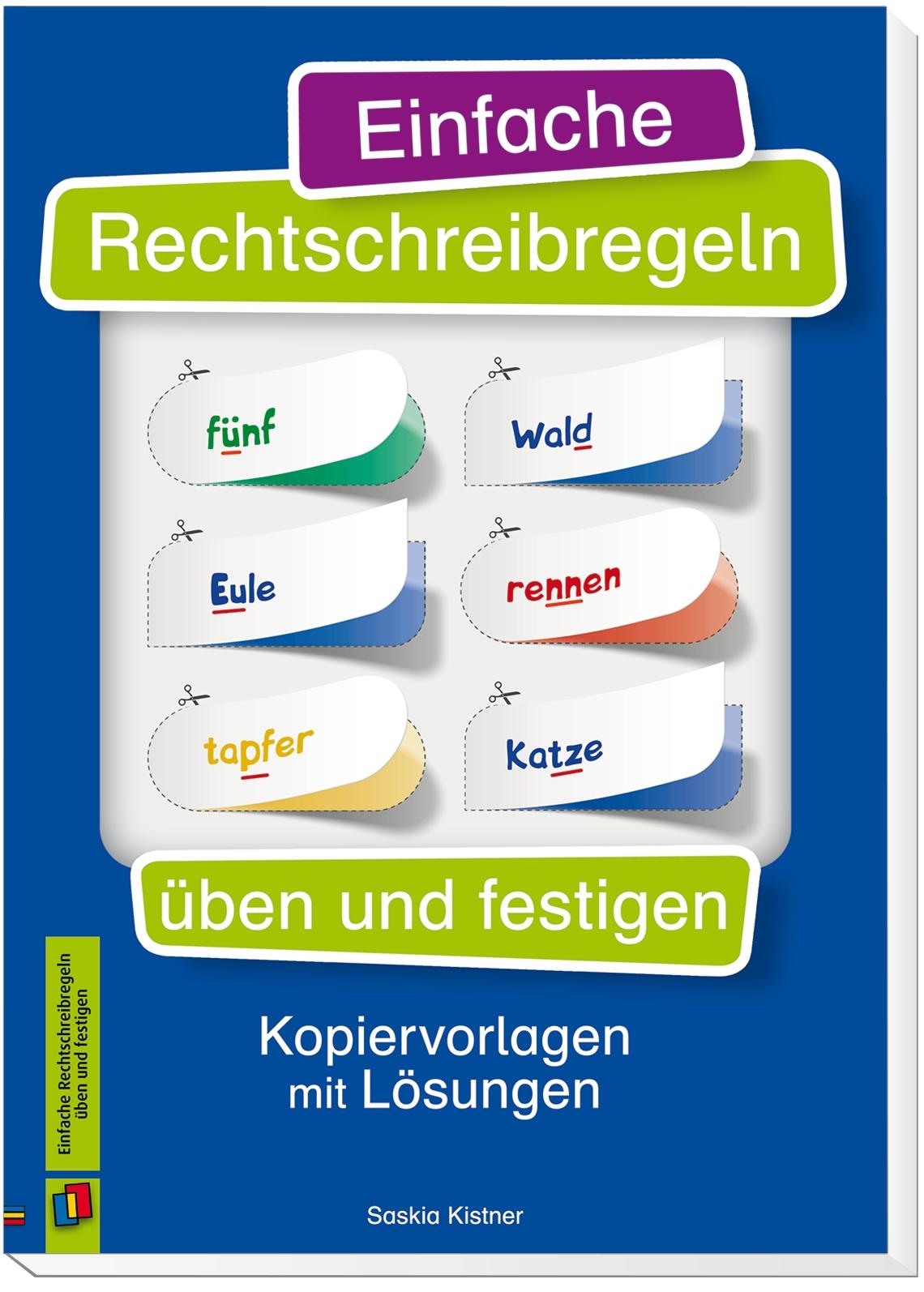 Beispielinhalt (Bild) Einfache Rechtschreibregeln üben und festigen