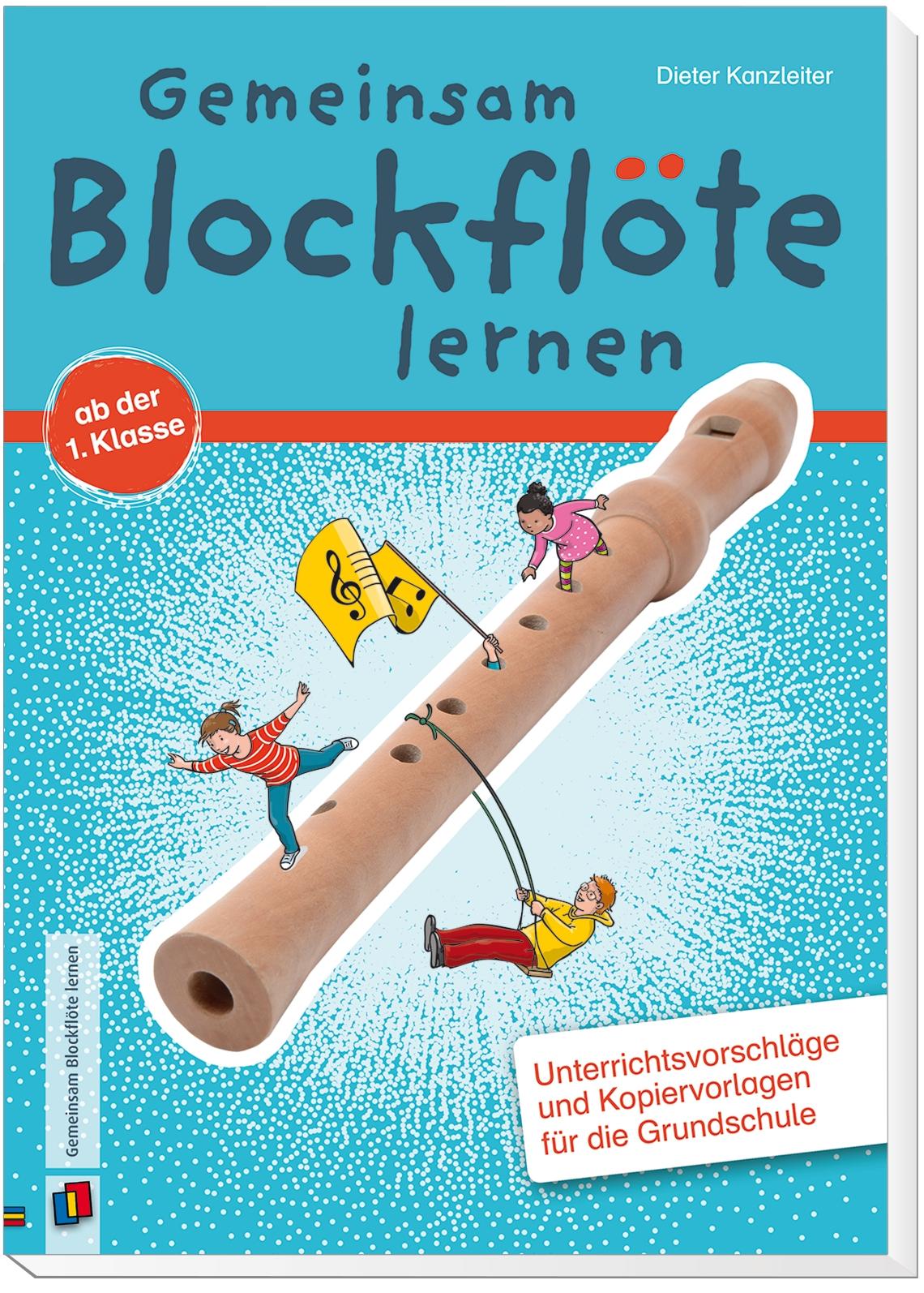 Beispielinhalt (Bild) Gemeinsam Blockflöte lernen ab der 1. Klasse