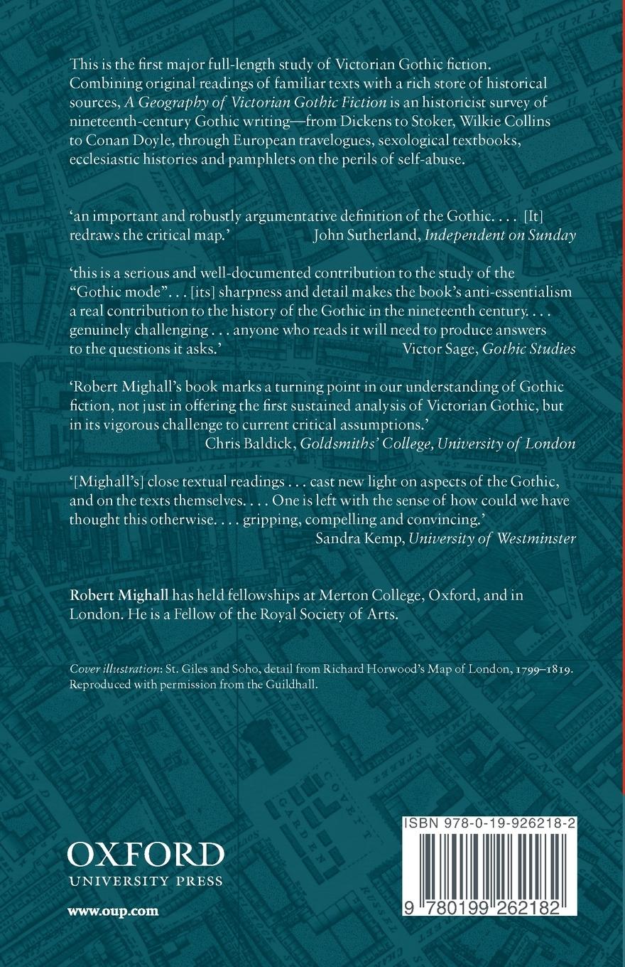 Rückseitencover A Geography of Victorian Gothic Fiction