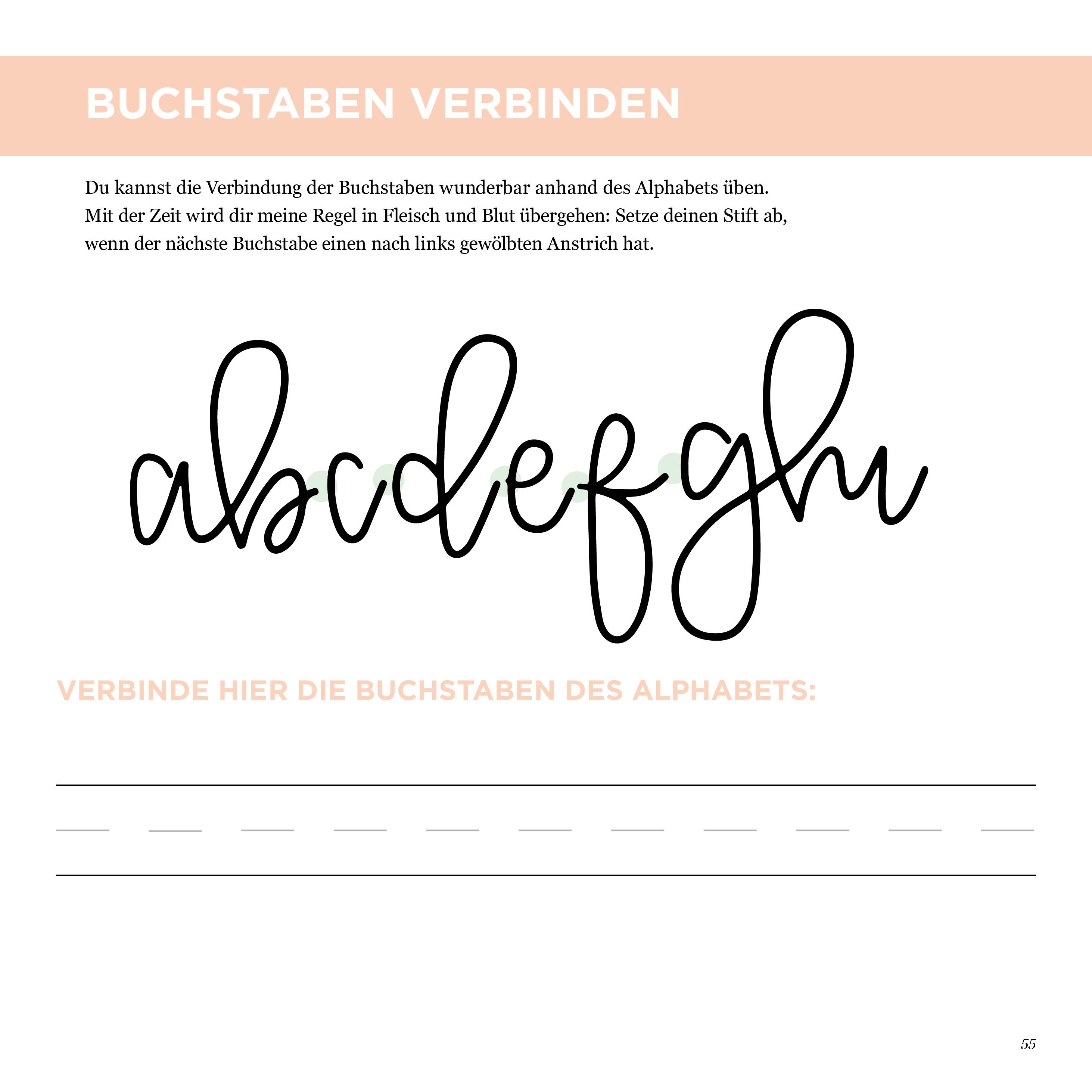 Beispielinhalt (Bild) Handlettering - Dein Einstieg in die Kunst des kreativen Schreibens