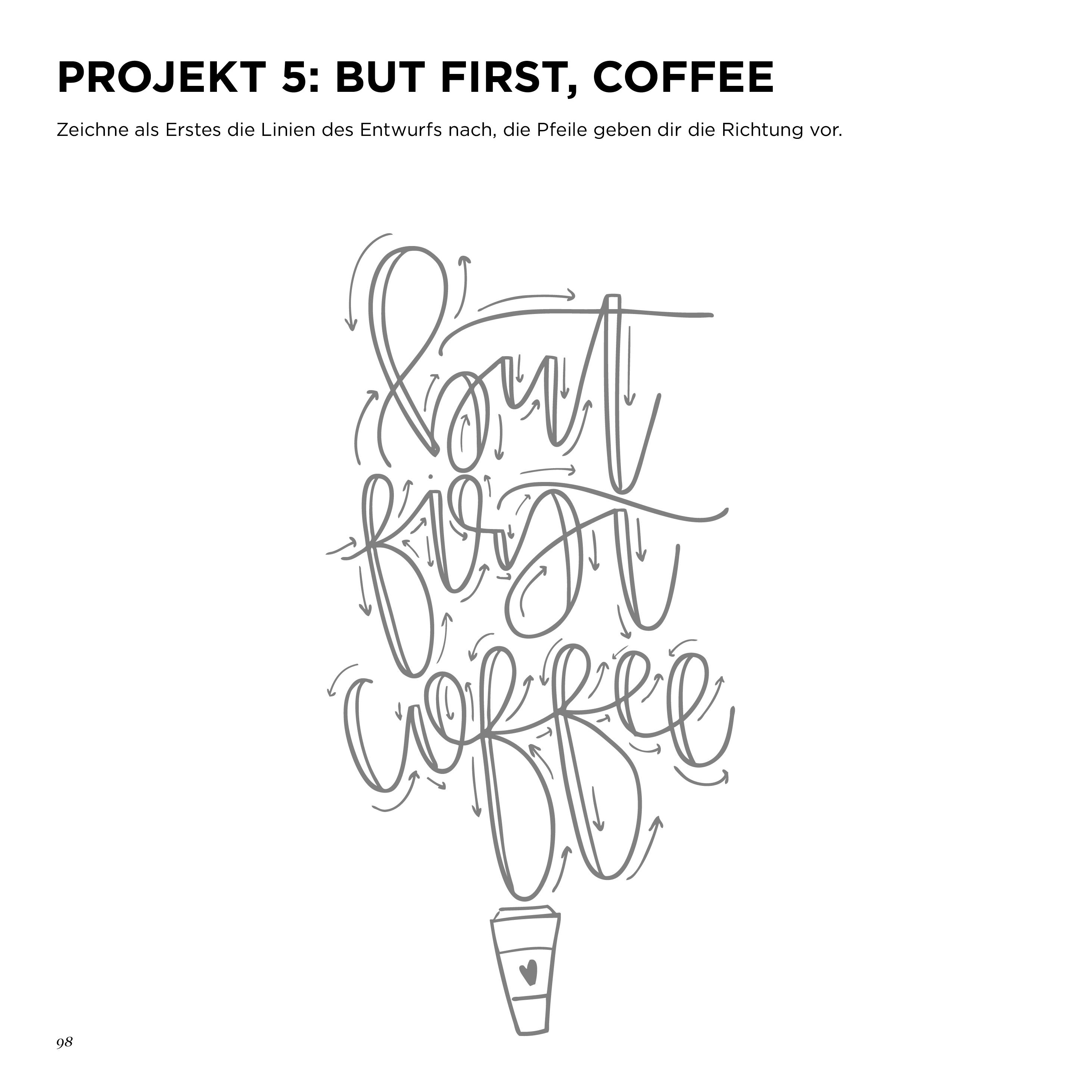 Beispielinhalt (Bild) Handlettering - Dein Einstieg in die Kunst des kreativen Schreibens