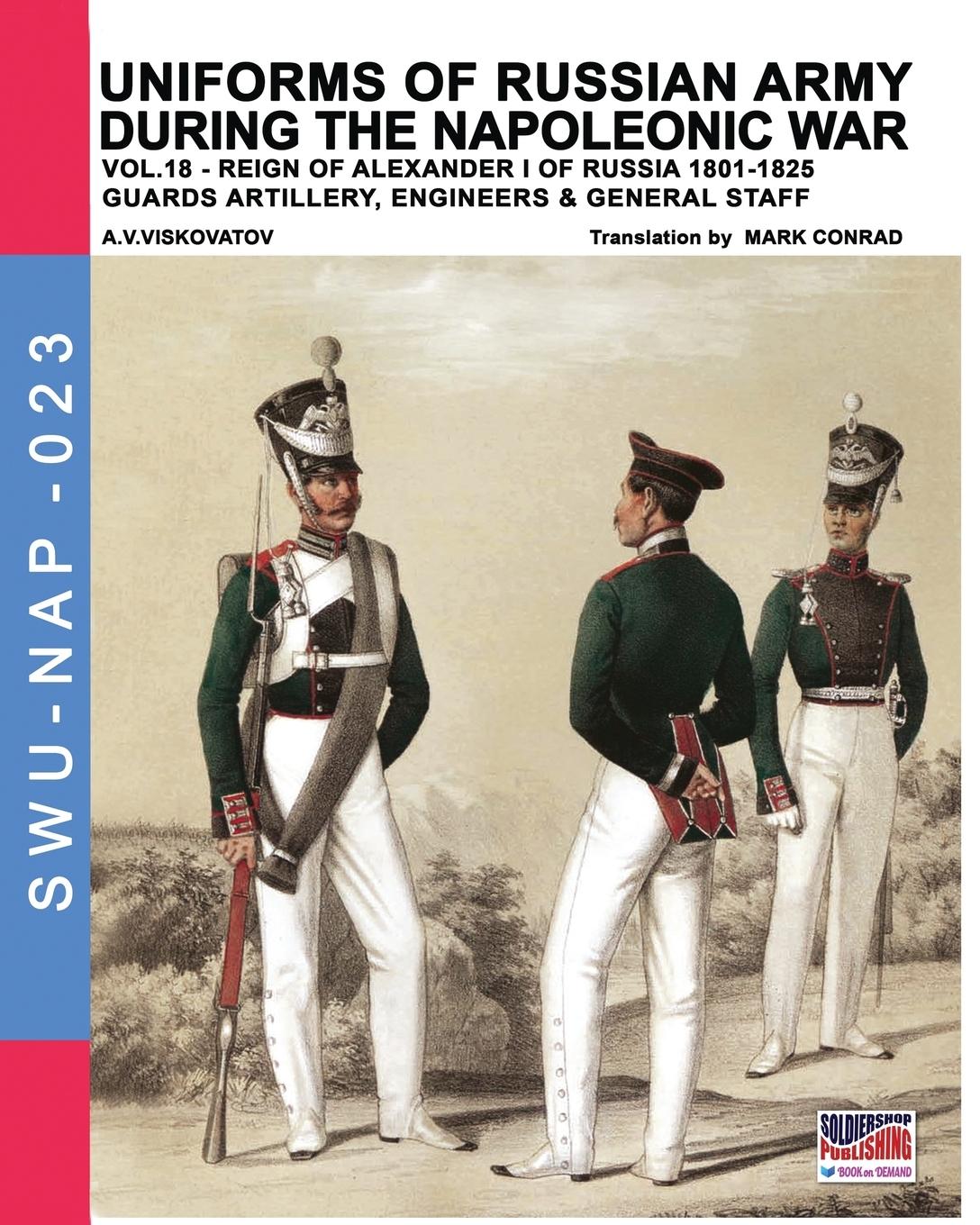 Vorderes Coverbild Uniforms of Russian army during the Napoleonic war vol.18