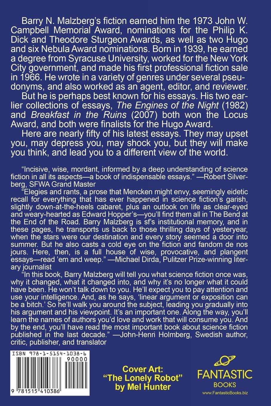 Rückseitencover The Bend at the End of the Road