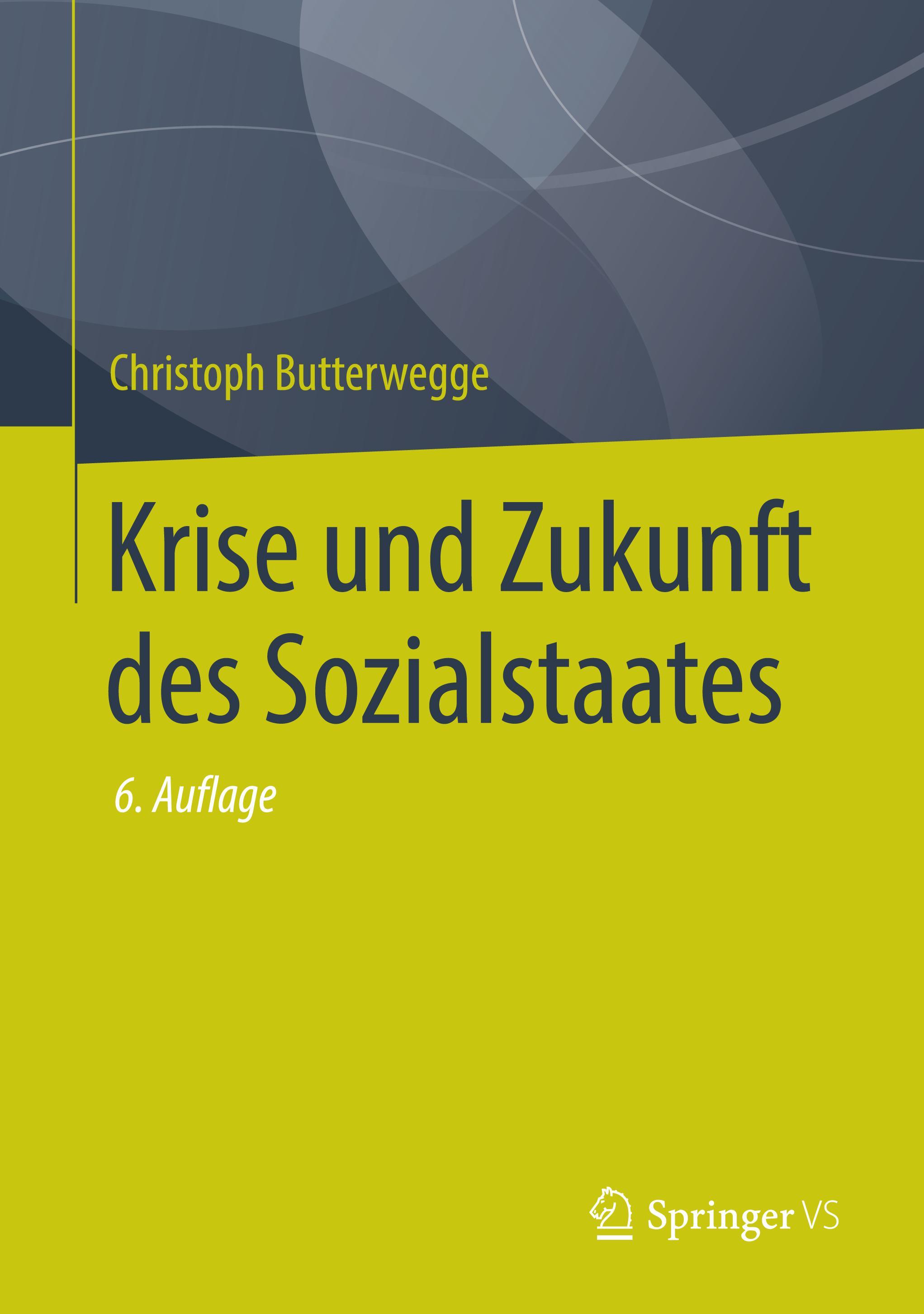 Vorderes Coverbild Krise und Zukunft des Sozialstaates