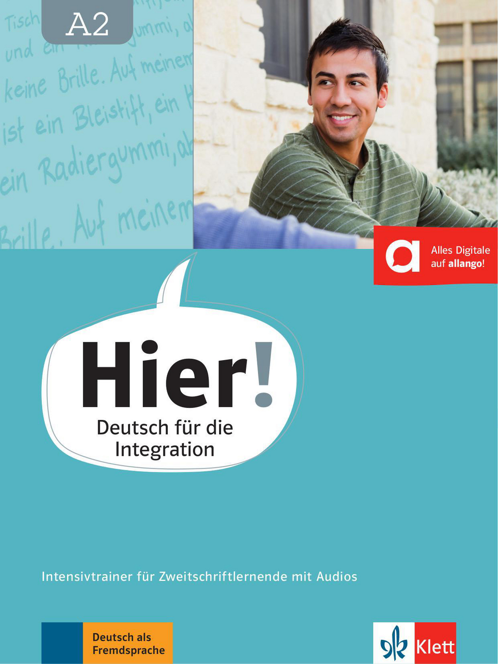 Vorderes Coverbild Hier! A2.  Intensivtrainer für Zweitschriftlernende mit Audios