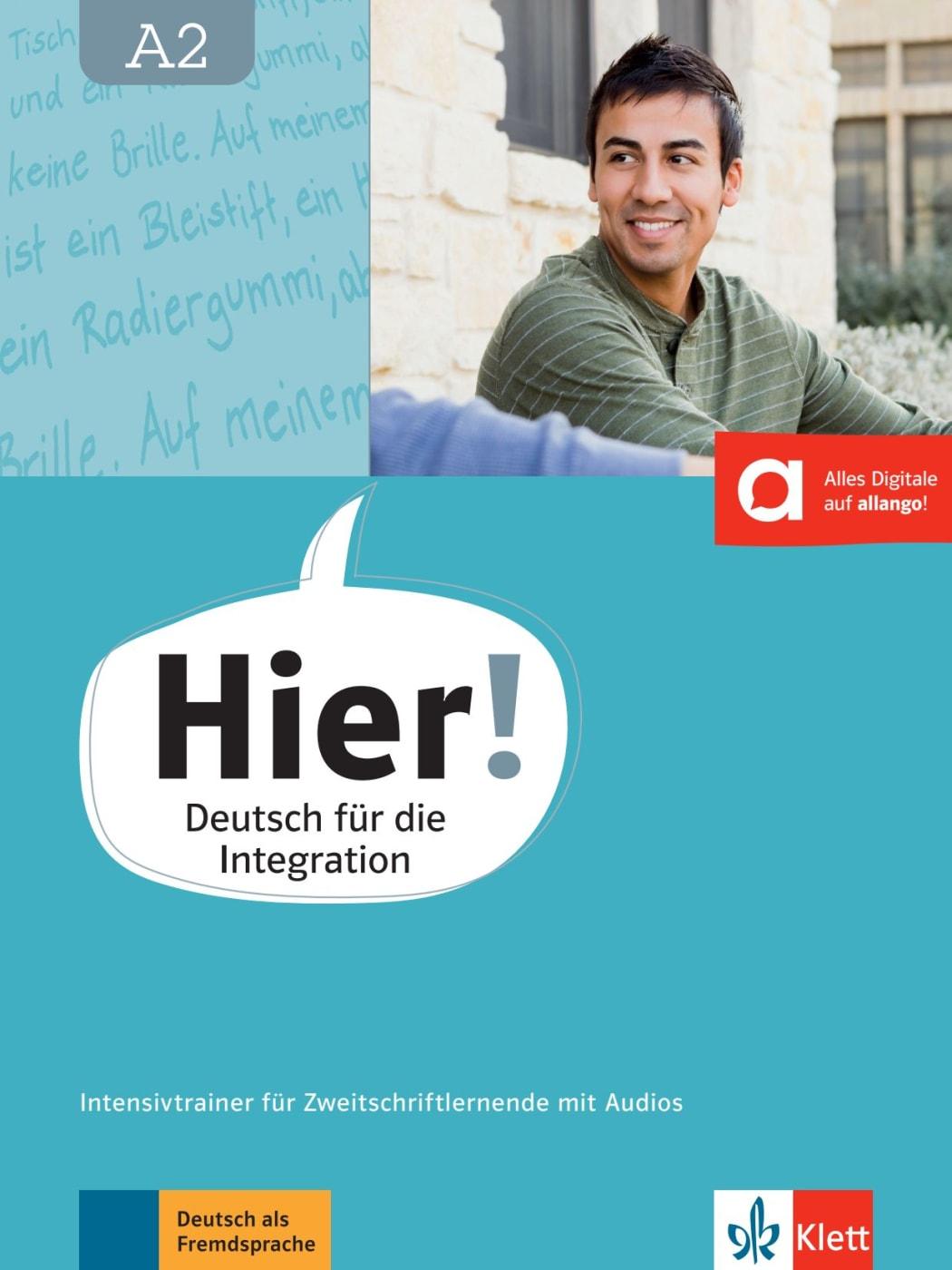 Vorderes Coverbild Hier! A2.  Intensivtrainer für Zweitschriftlernende mit Audios