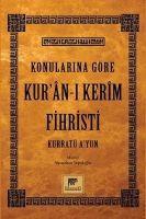 Vorderes Coverbild Konularina Göre Kuran-i Kerim Fihristi