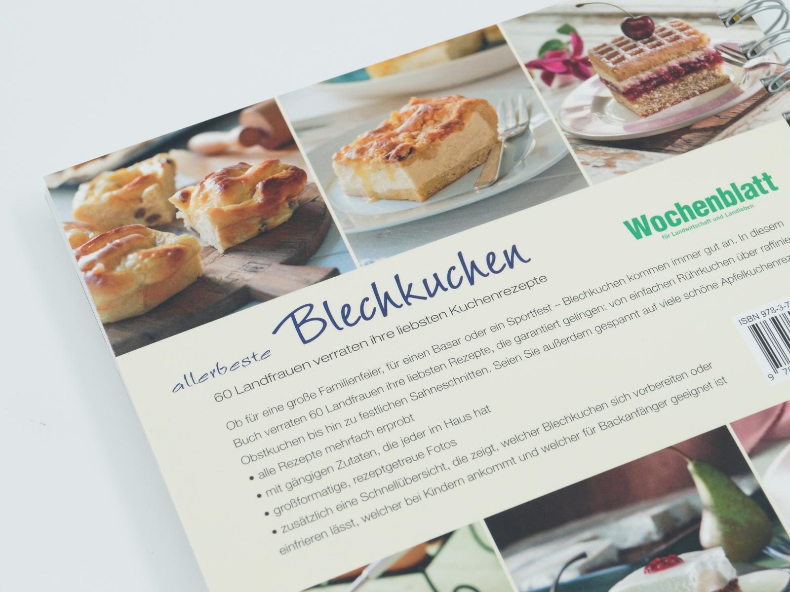 Beispielinhalt (Bild) allerbeste Blechkuchen
