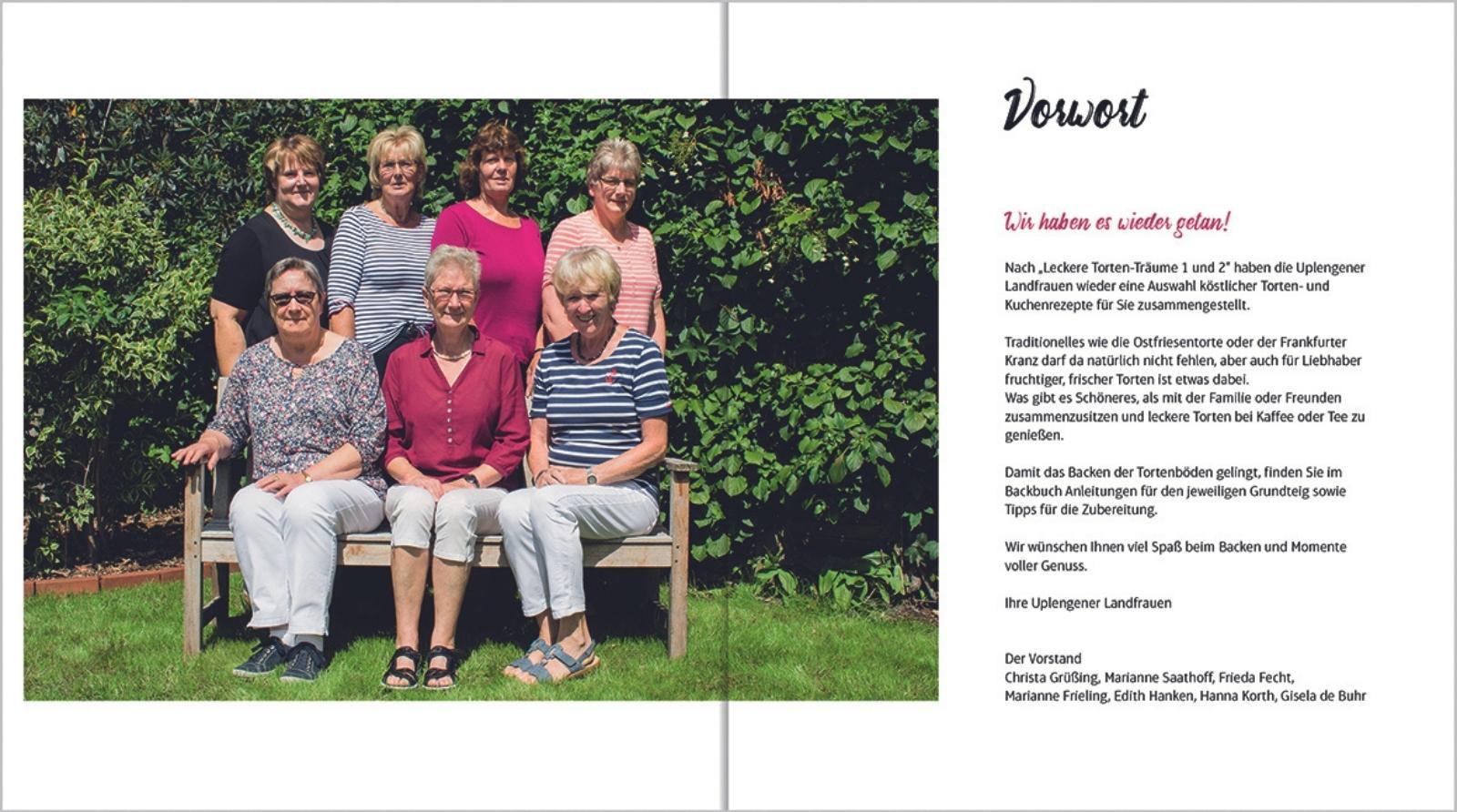 Beispielinhalt (Bild) Himmlische Torten von den Uplengener Landfrauen