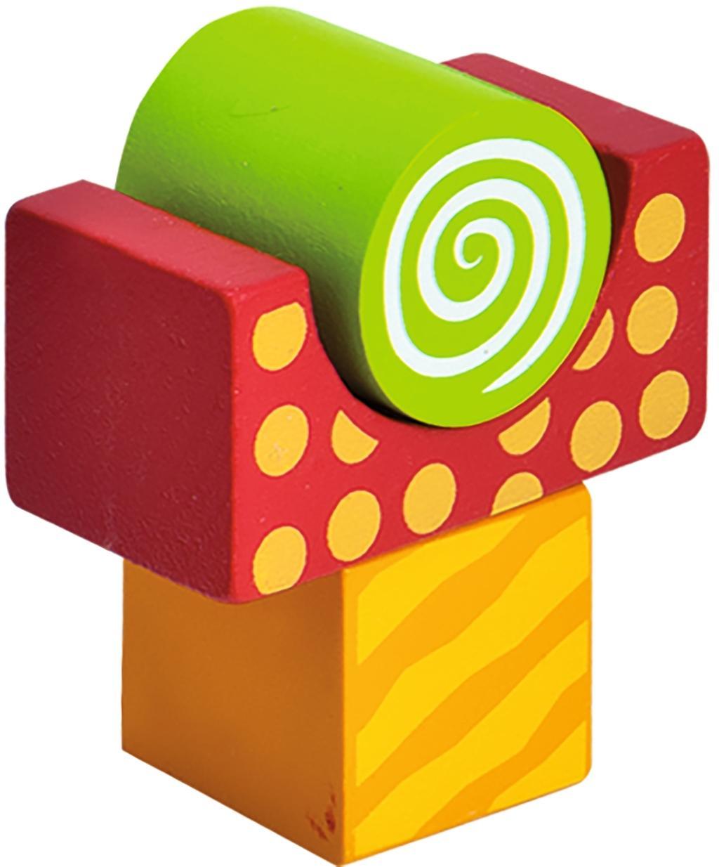 Beispielinhalt (Bild) Eichhorn Color, Holzbausteine