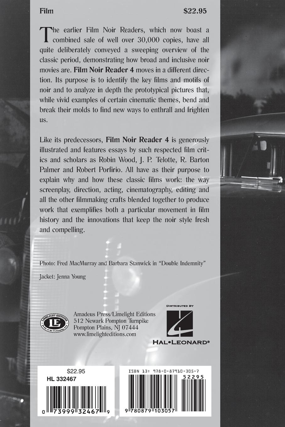 Rückseitencover Film Noir Reader 4