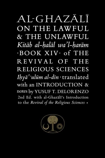 Vorderes Coverbild Al-Ghazali on the Lawful and the Unlawful