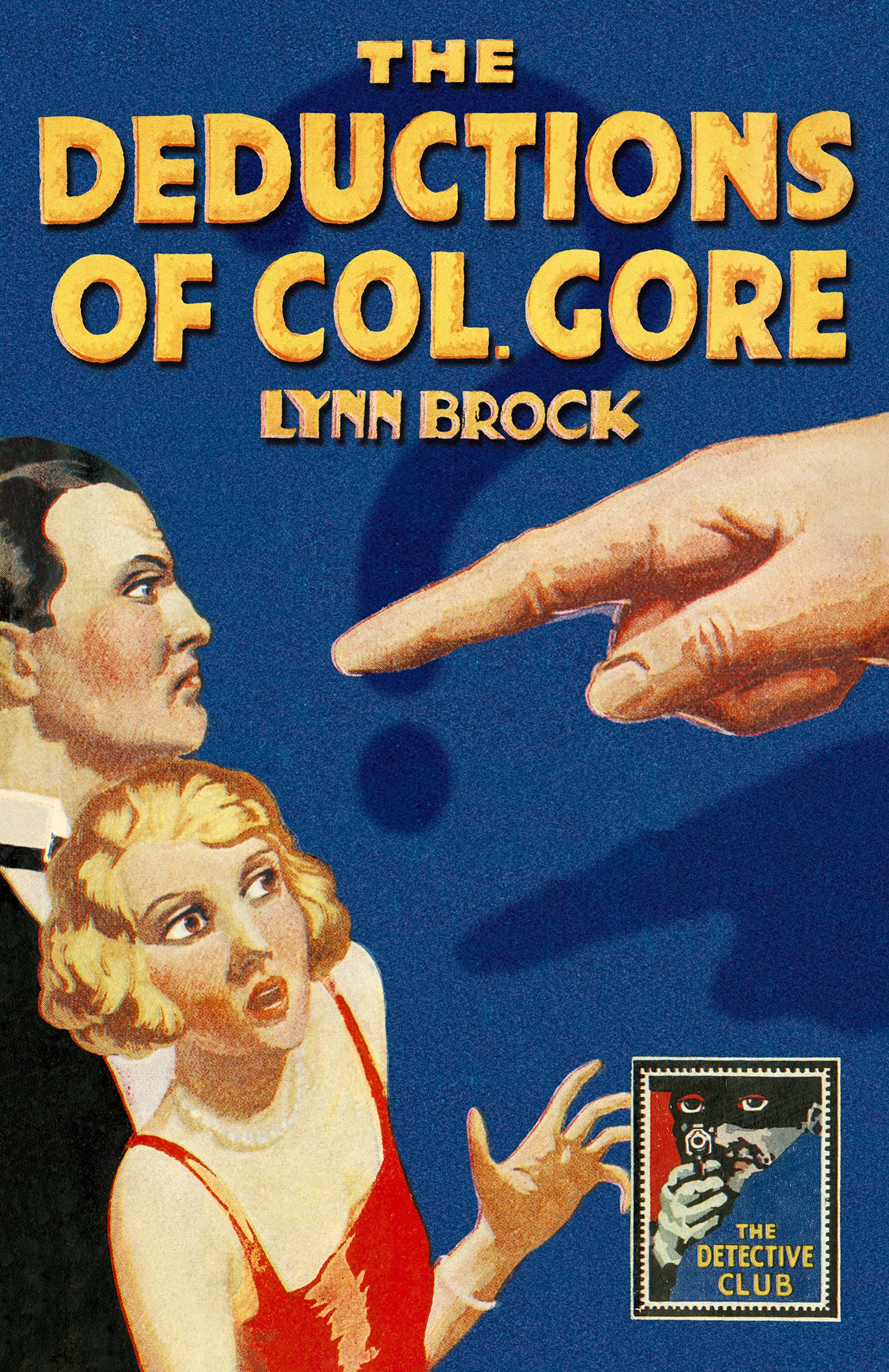Vorderes Coverbild The Deductions of Colonel Gore
