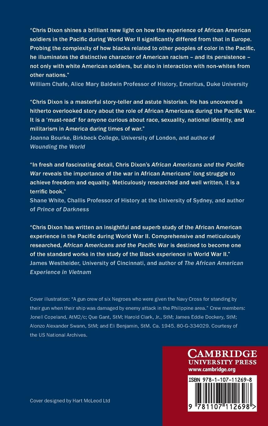 Rückseitencover African Americans and the Pacific War, 1941-1945