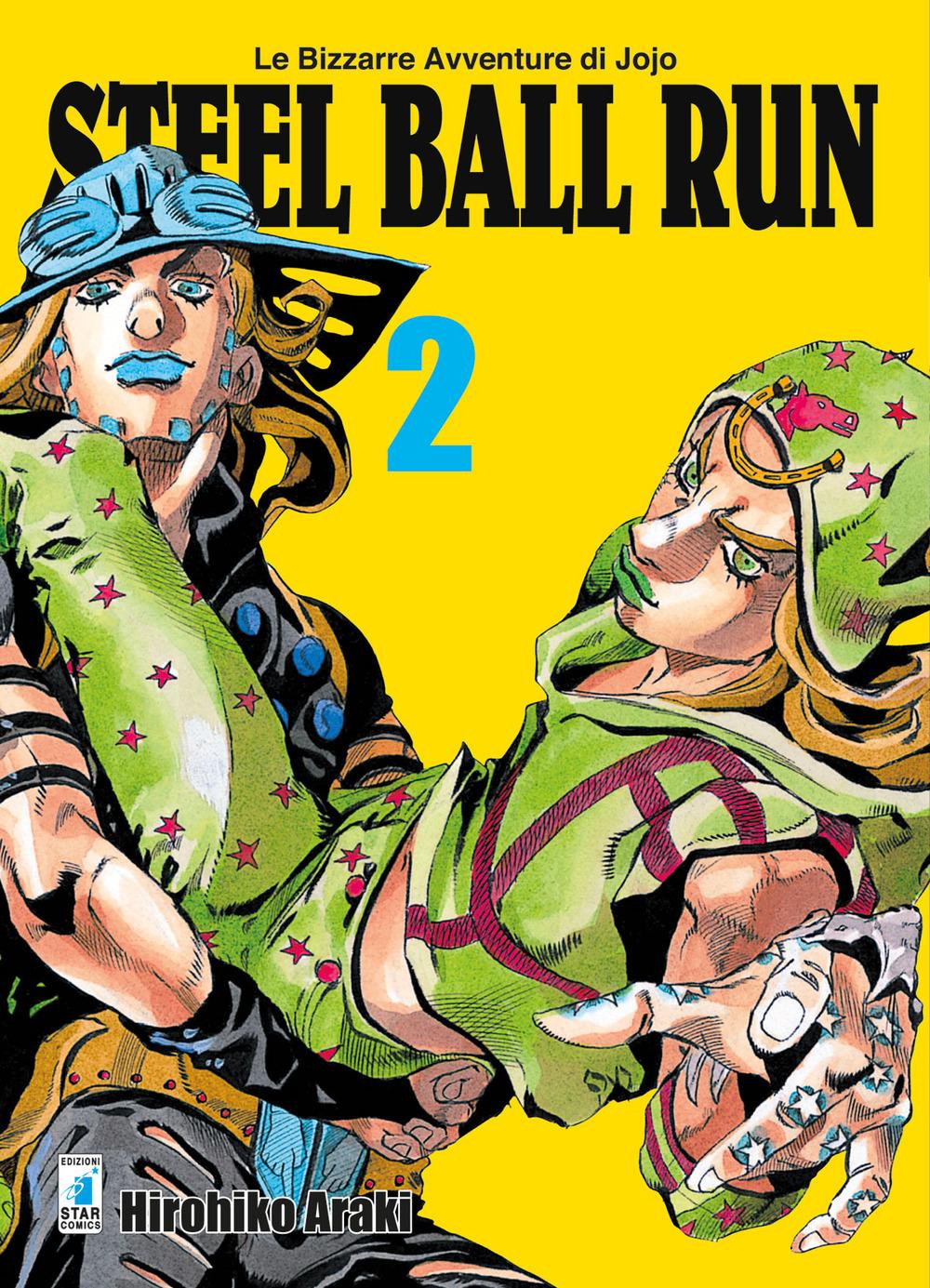 Vorderes Coverbild Araki, H: Steel ball run. Le bizzarre avventure di Jojo