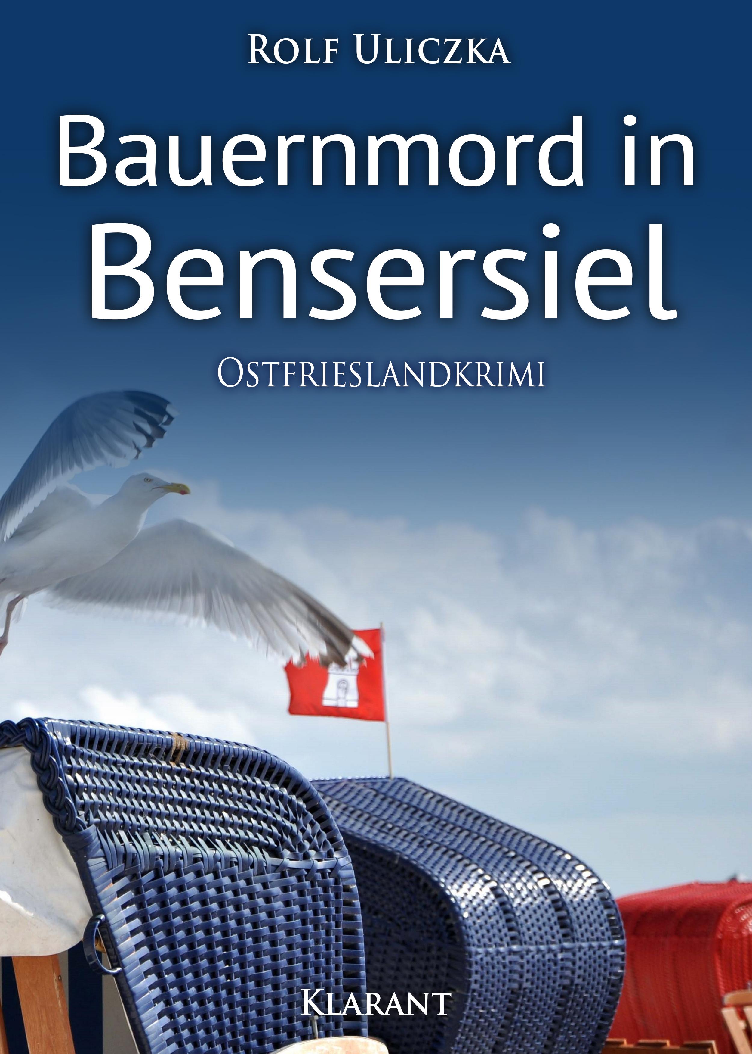 Vorderes Coverbild Bauernmord in Bensersiel. Ostfrieslandkrimi