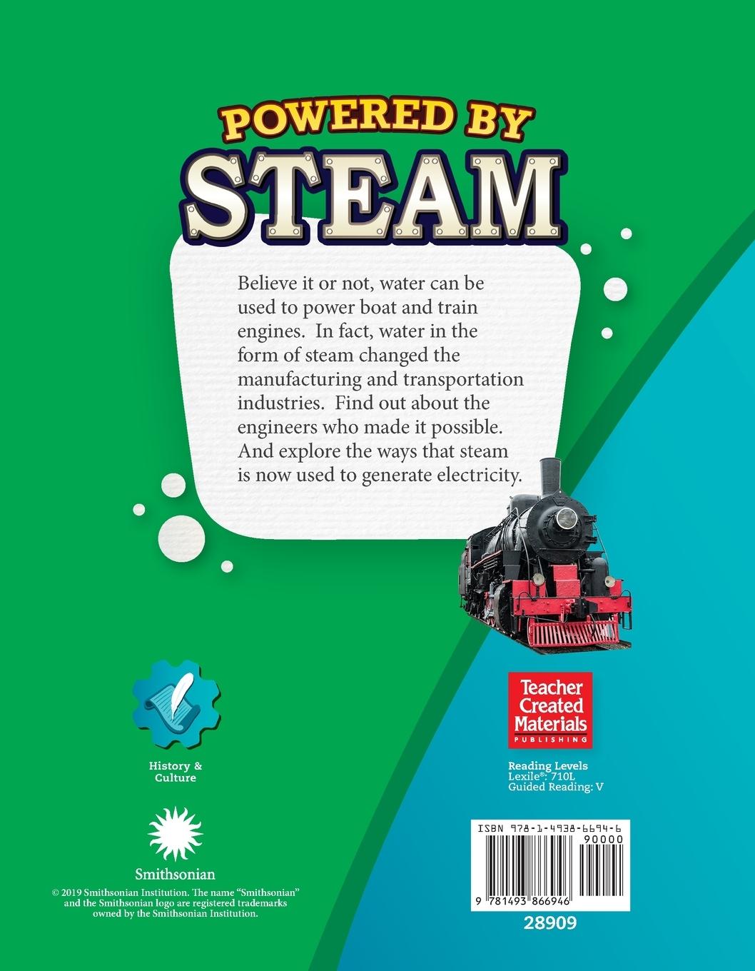 Rückseitencover Powered by Steam