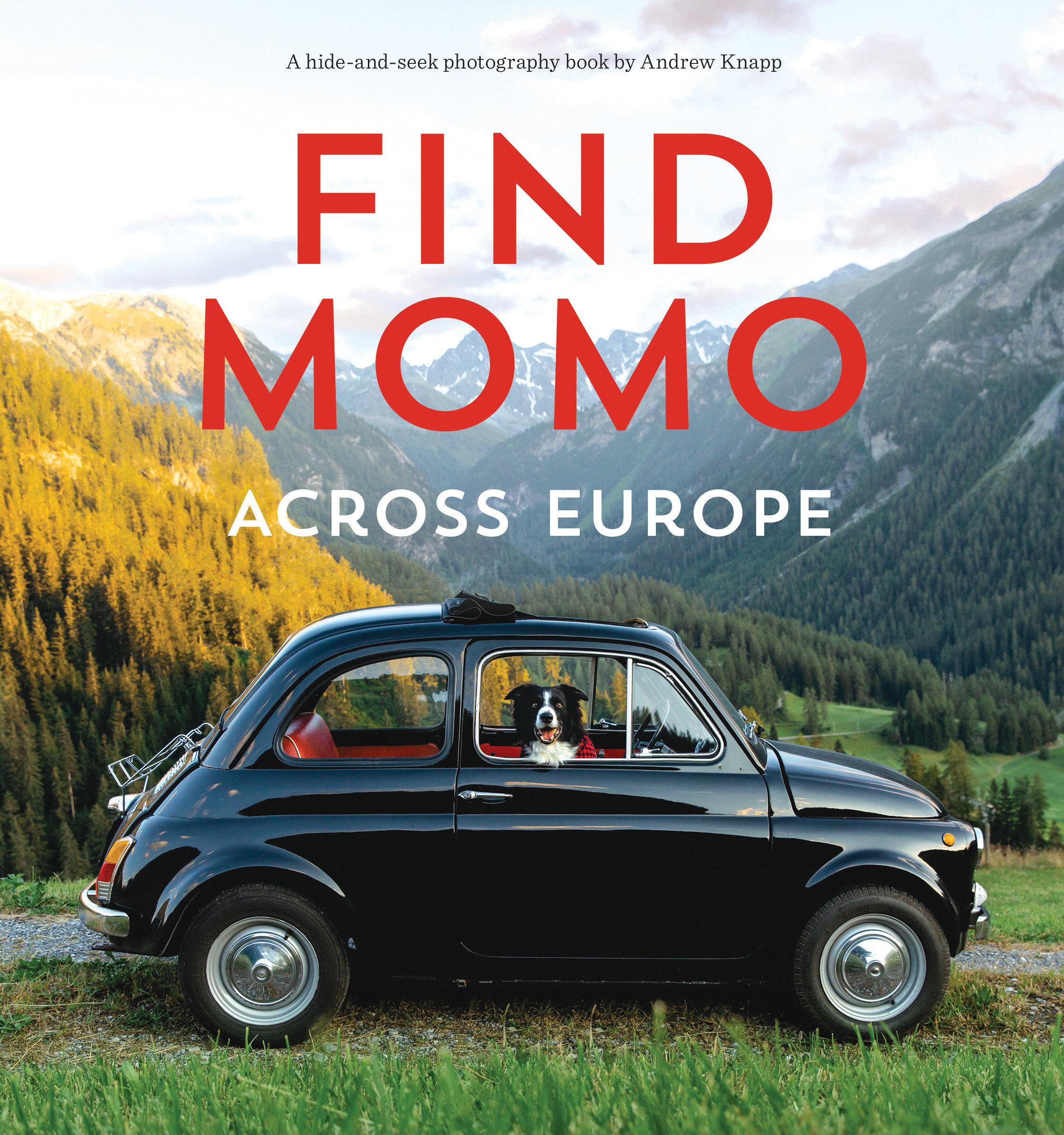 Vorderes Coverbild Find Momo across Europe