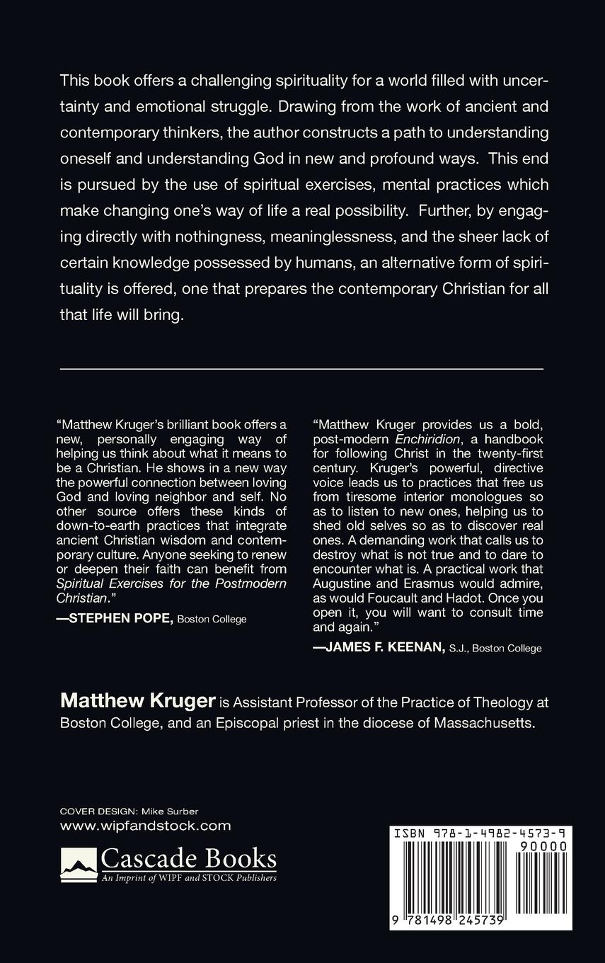 Rückseitencover Spiritual Exercises for the Postmodern Christian