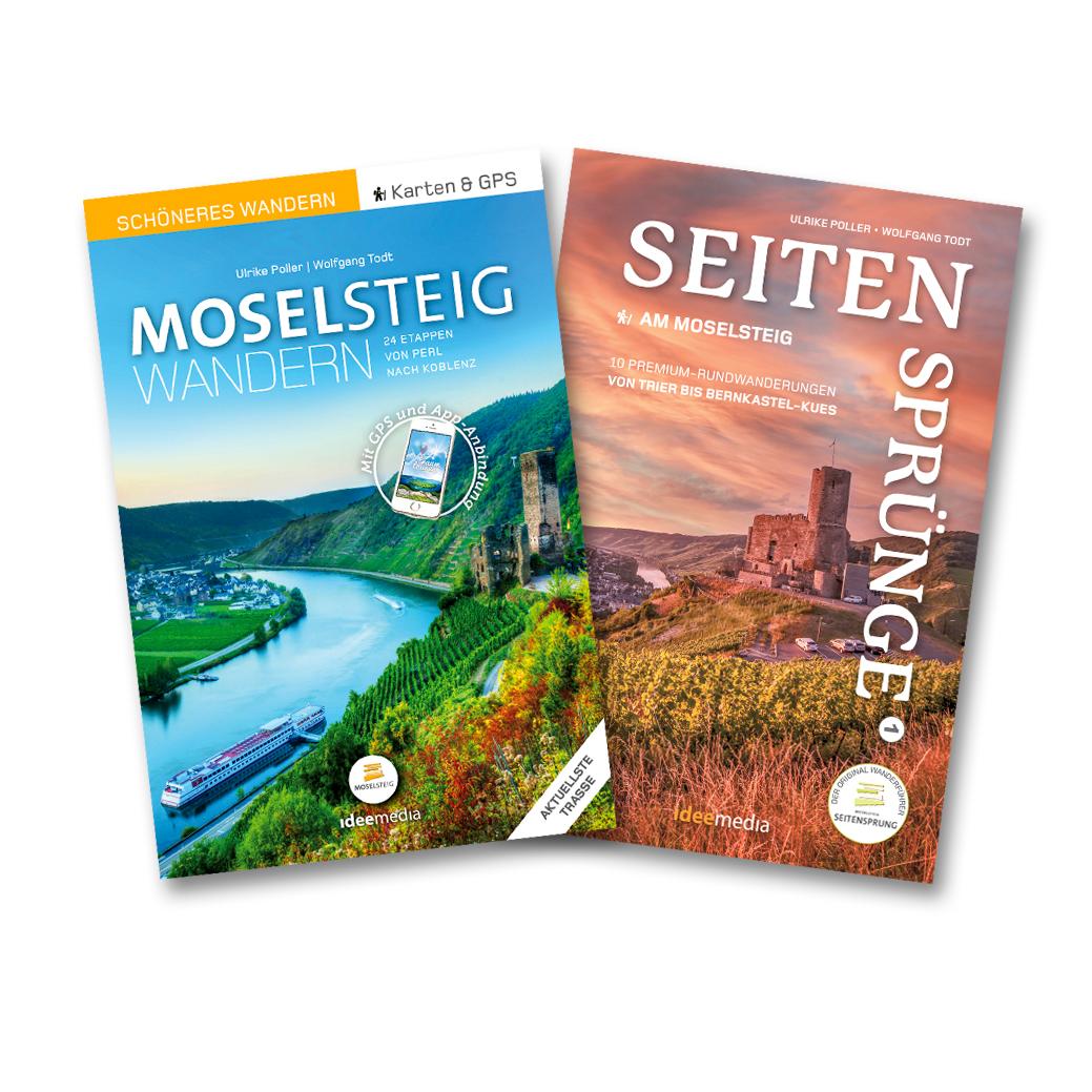 Vorderes Coverbild Moselsteig & Seitensprünge Geschenk-Set: Die schönsten Strecken- und Rundwege an der Mosel