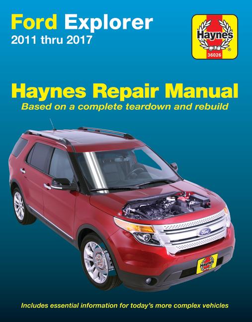 Vorderes Coverbild Ford Explorer, 11-17 Haynes Repair Manual