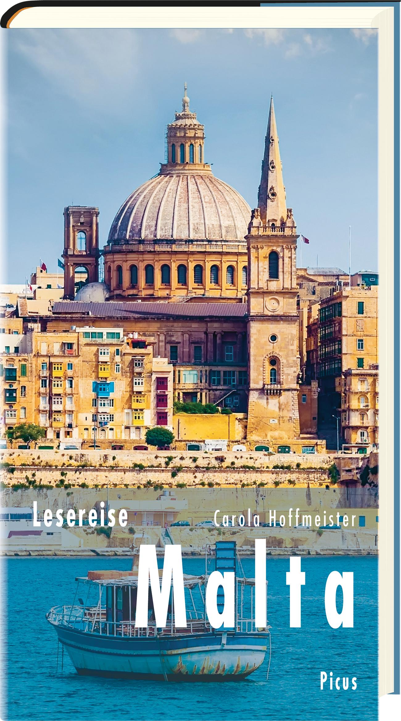Vorderes Coverbild Lesereise Malta