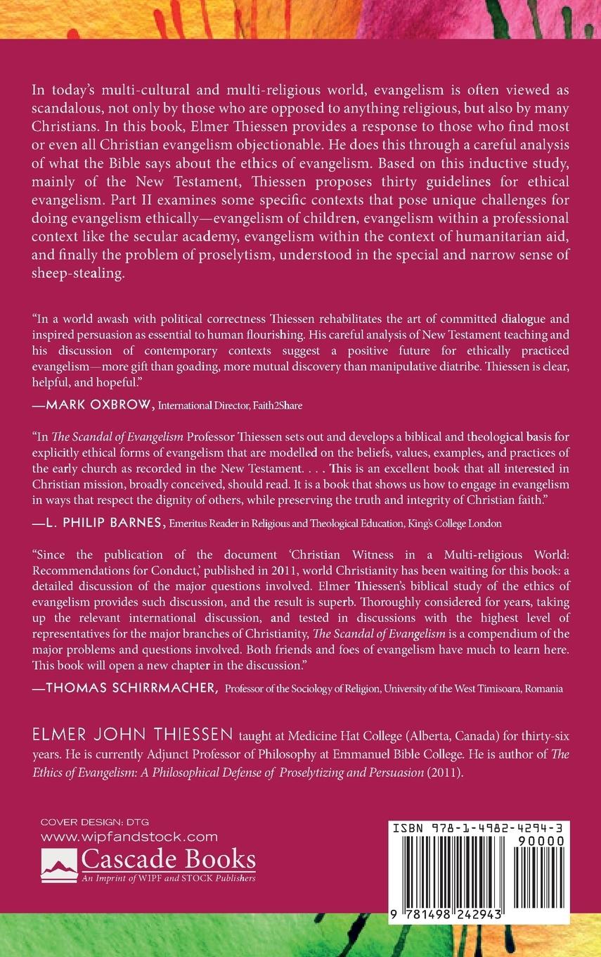 Rückseitencover The Scandal of Evangelism