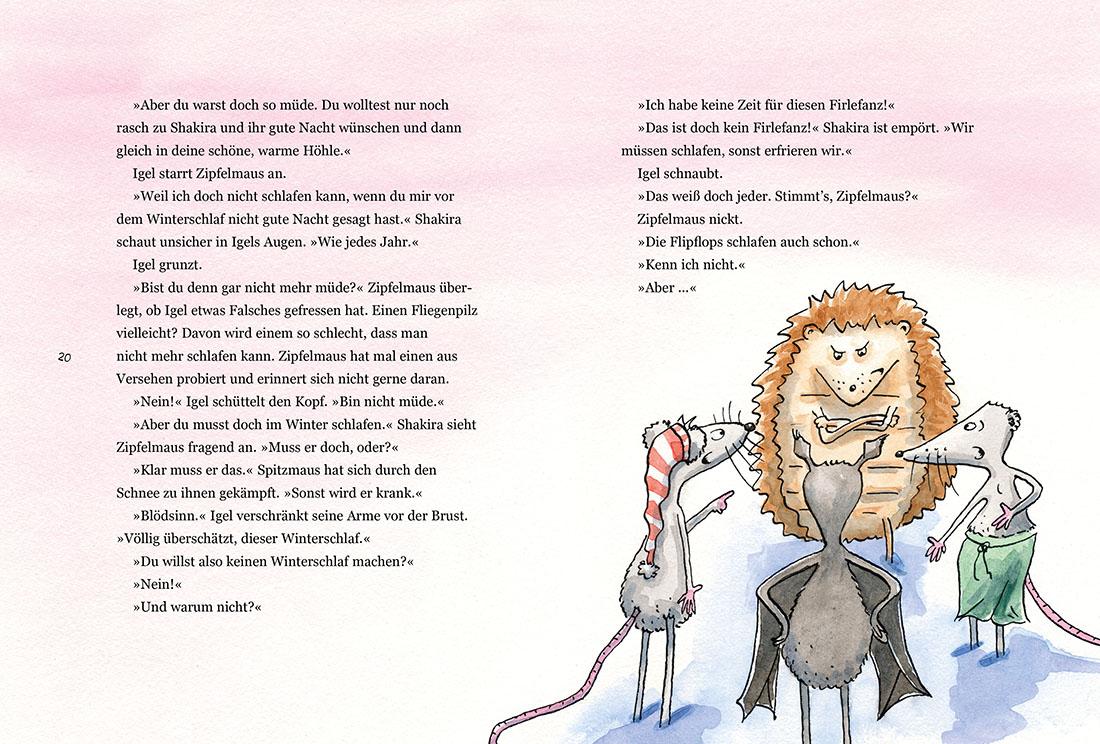 Beispielinhalt (Bild) Zipfelmaus und der wunderbare Weihnachtsplan