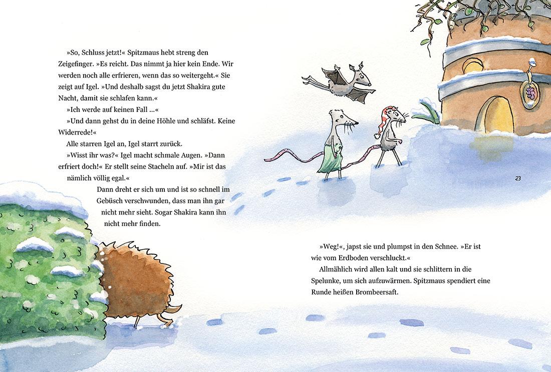 Beispielinhalt (Bild) Zipfelmaus und der wunderbare Weihnachtsplan