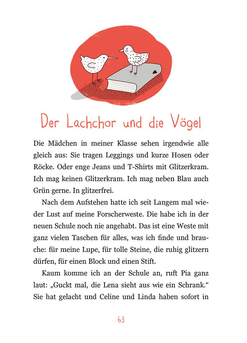 Beispielinhalt (Bild) Frieda und das Glück der kleinen Dinge